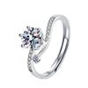 Image 5 : 1 CT GRA CERTIFIED ROUND BRILLIANT MOISSANITE