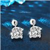 Image 1 : 1 CT GRA CERTIFIED 4-CLAWS STYLE ROUND BRILLIANT