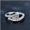 Image 2 : 1 CT GRA CERTIFIED ROUND BRILLIANT MOISSANITE
