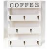 Image 1 : SOLID WOOD COFFEE MUG HOLDER. HOLDS 8