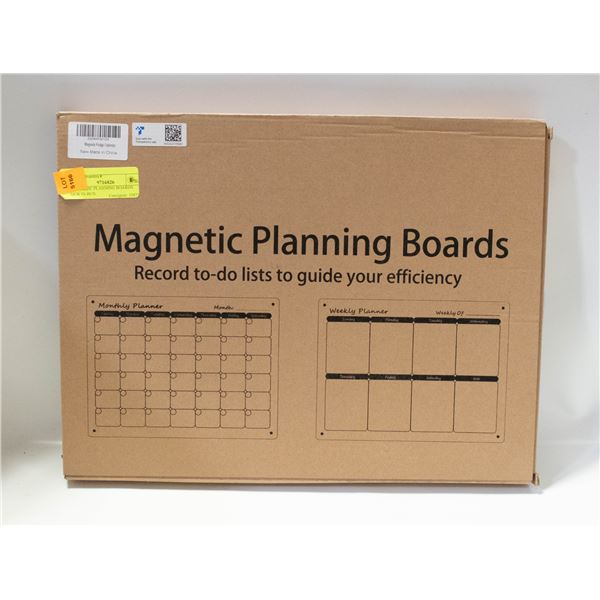 MAGNETIC PLANNING BOARDS. NEW IN BOX.