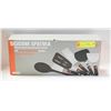 Image 1 : SILICONE STAINLESS STEEL SPATULAS