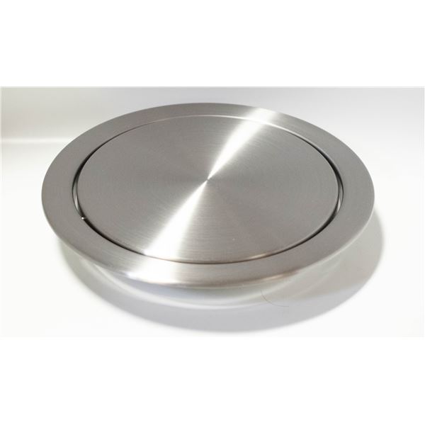 RECESSED COUNTER TOP TRASH LID