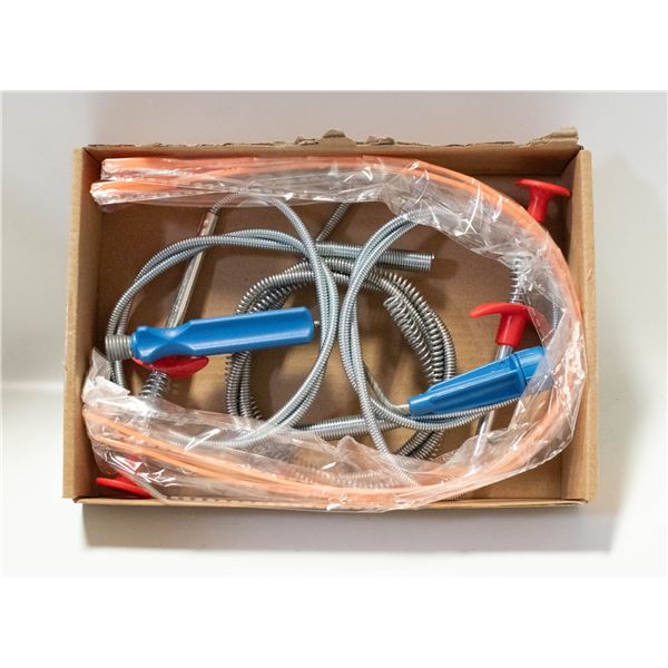 DRAIN SNAKE AND DEBRIS PULLER FOR DRAINS