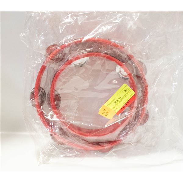 SET OF TWO TAMBOURINES. 8 INCH AND 6 INCH.