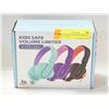 Image 1 : KIDS PURPLE/PINK HEADPHONES. UBS-C. NEW.