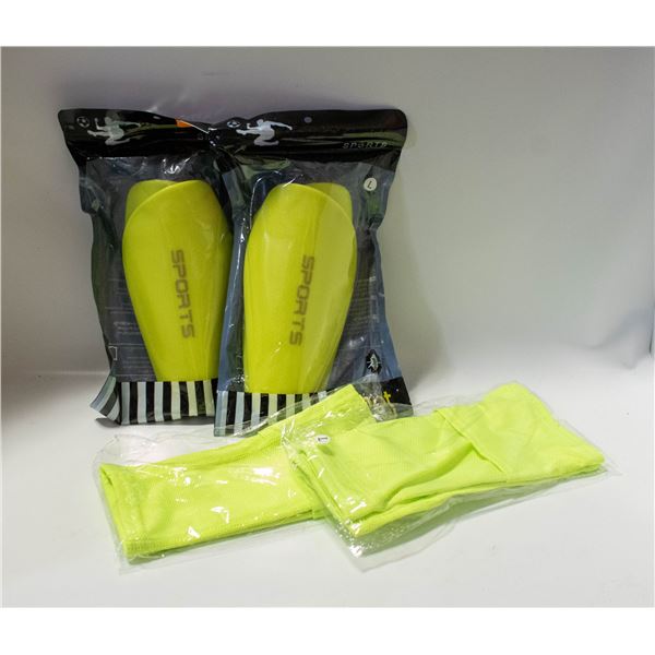 KIDS LARGE SKIN GUARDS. 2 SETS.