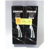 Image 1 : STAINLESS STEEL GARLIC PRESS. SET OF 2