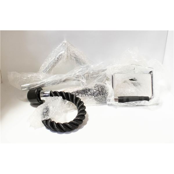 EXERCISE EQUIPMENT- ROW HANDLE, TRICEP