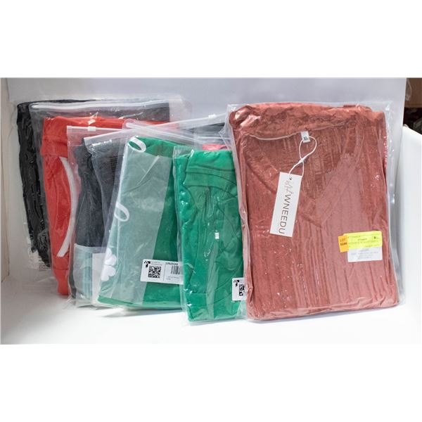 8 PIECES OF XL WOMEN’S SHIRTS NEW