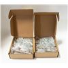Image 1 : SET OF 2 - PACKS OF 10 BRUSHED NICKEL