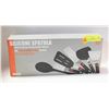 Image 1 : SILICON STAINLESS STEEL SPATULAS. 6 PACK.