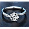 Image 2 : 1 CT GRA CERTIFIED ROUND BRILLIANT MOISSANITE