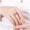 Image 2 : 1 CT GRA CERTIFIED ROUND BRILLIANT MOISSANITE 925S