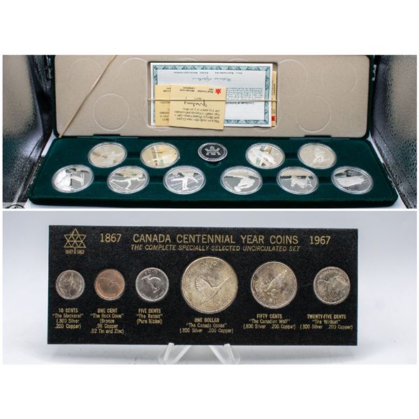 FEATURED OLYMPIC SILVER COIN SETS