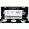 Image 2 : 1996 OLYMPIC CENTENNIAL 10 PC SILVER COIN SET