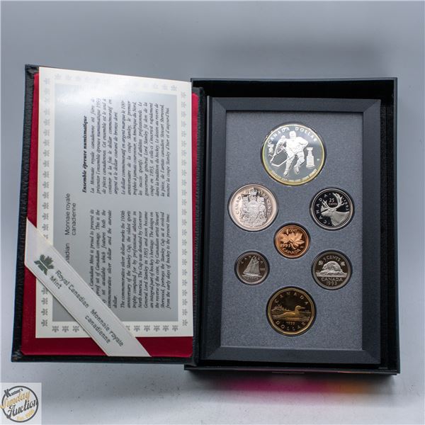 1993 CANADA STANLEY CUP 7 PC SET SILVER DOLLAR