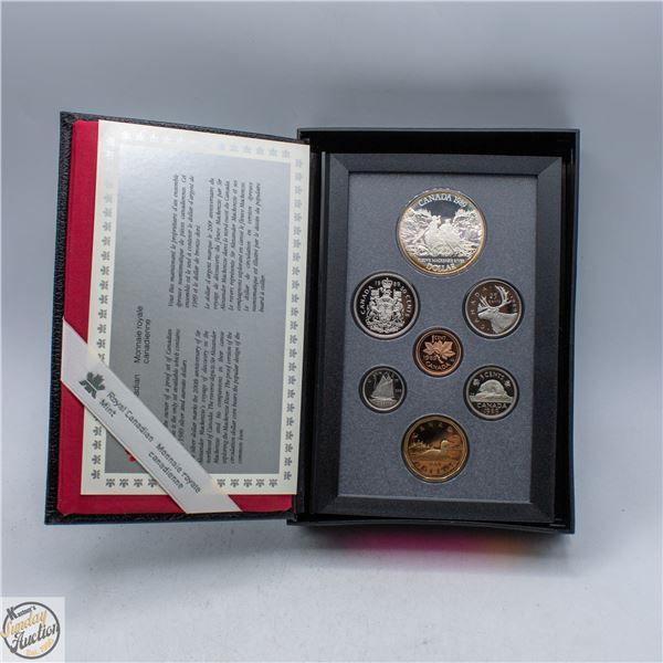 1989 CANADA SILVER DOLLAR MACKENZIE RIVER