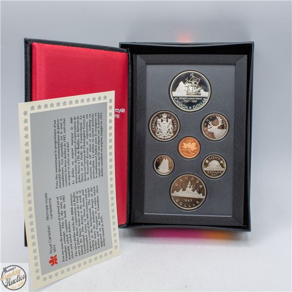 1987 CANADA SILVER DOLLAR DETROIT TO DAVIS