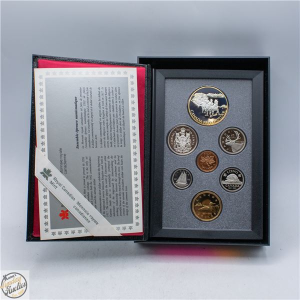 1992 CANADA SILVER DOLLAR STAGE COACH SET