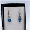 Image 1 : 925 SILVER EARRINGS CUBIC ZIRCONIA STONE
