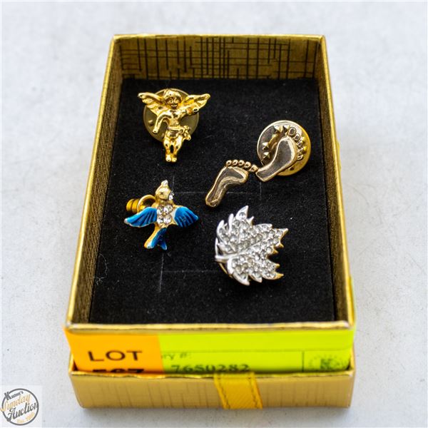LOT OF VARIOUS DÉCOR LAPEL PINS