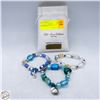 Image 1 : LOT GLASS BEAD BRACELETS