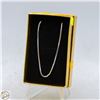 Image 1 : SILVER NECKLACE STAMPED 925 WITH LETTER M