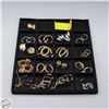 Image 1 : LOT OF 15 GOLD TONE EARRINGS