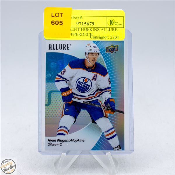 RYAN NUGENT HOPKINS ALLURE HOCKEY UPPERDECK
