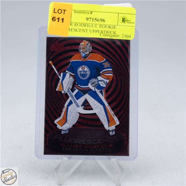 OLIVER RODRIGUE ROOKIE FLOURESCENT UPPERDECK