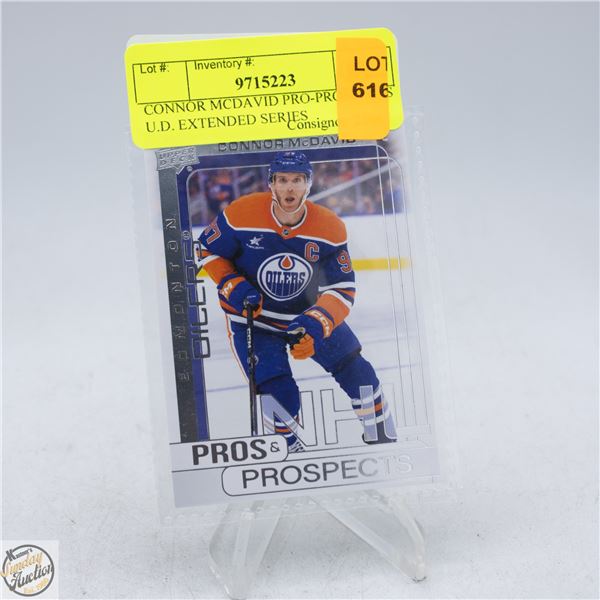 CONNOR MCDAVID PRO-PROSPECTS U.D. EXTENDED SERIES
