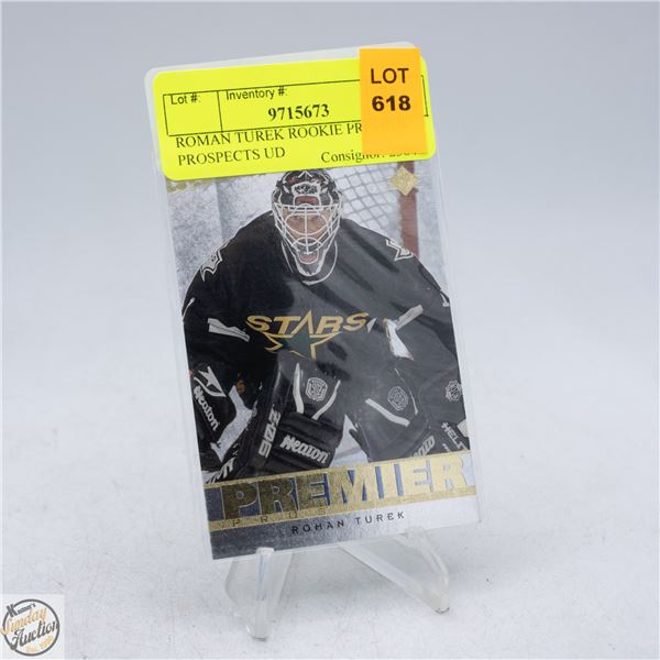 ROMAN TUREK ROOKIE PREMIER PROSPECTS UD