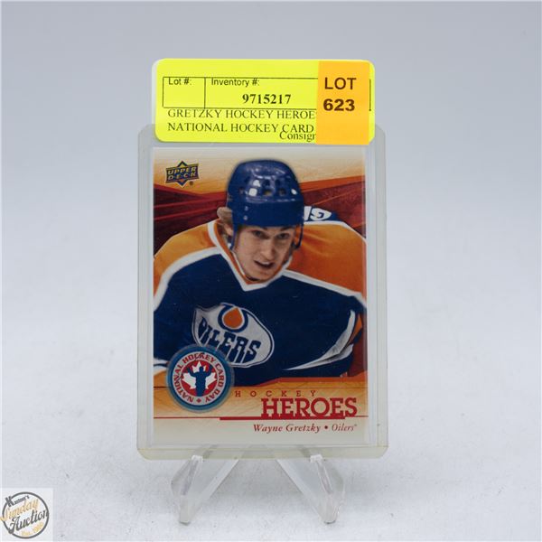 GRETZKY HOCKEY HEROES NATIONAL HOCKEY CARD DAY
