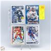 Image 1 : LOT OF FOUR SIGNED HOCKEY CARDS: JOSE THEODORE,