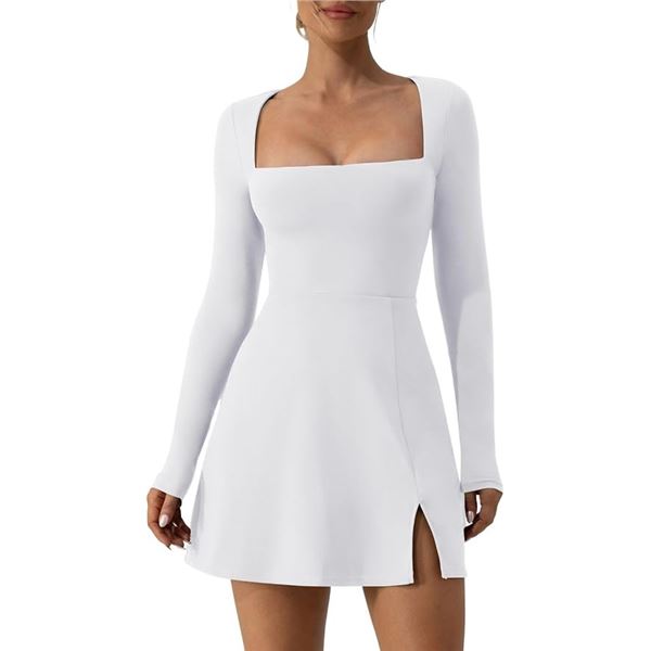 BRAND NEW VOZOBI WOMENS SQUARE NECK LONG SLEEVE