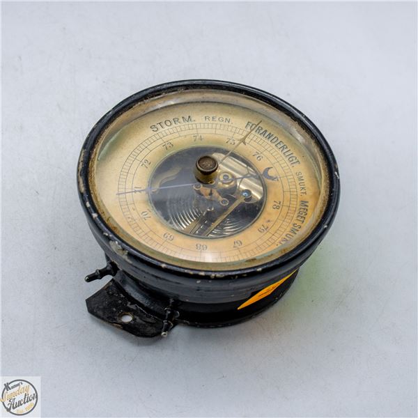 VINTAGE FORANDERLIGT BAROMETER