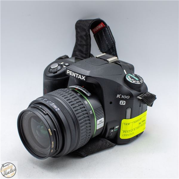 PENTAX K-100D DIGITAL CAMERA (TESTED)