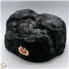 Image 1 : RUSSIAN NAVY/SUB WINTER HAT WITH FRONT INSIGNIA