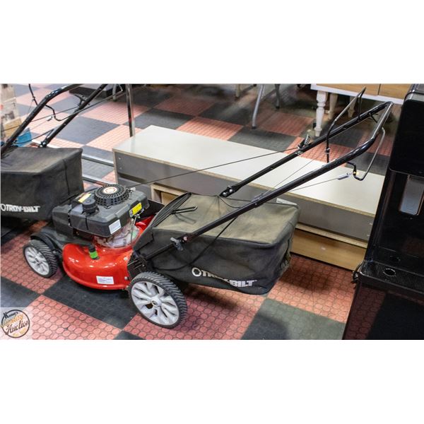 TROY-BILT SELF-PROPELLED LAWN MOWER RED & BLACK