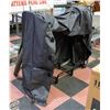 Image 1 : ZETTUM FIREWOOD RACK & WATERPROOF COVER - BLACK