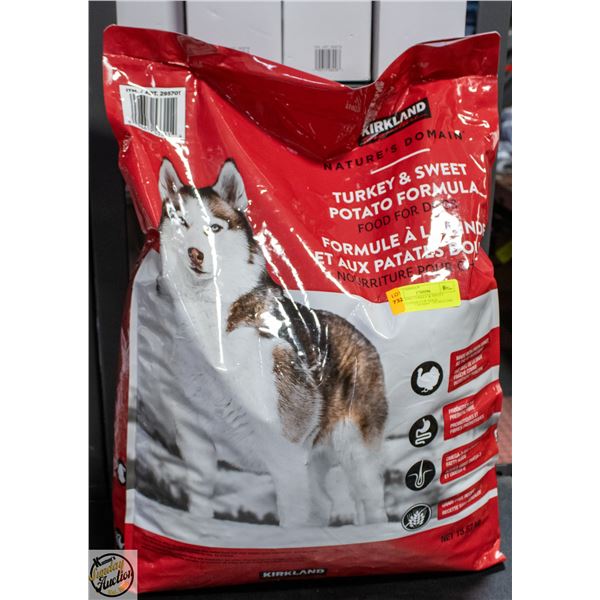 KIRKLAND TURKEY & SWEET POTATO FOOD FOR DOGS