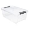 Image 1 : NEW 5 PACK OF TUFFSTORE CLEAR CONTAINERS - 12.2L
