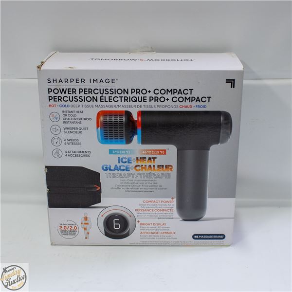 SHARPER IMAGE POWER PERCUSSION PRO + COMPACT