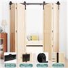 Image 1 : NEW WINSOON BI-FOLD BARN DOOR HARDWARE FOUR 17"