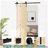 Image 1 : NEW WINSOON BI-FOLD BARN DOOR HARDWARE TWO 18"