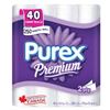 Image 1 : NEW 40 PACK OF PUREX PREMIUM 2-PLY TOILET PAPER