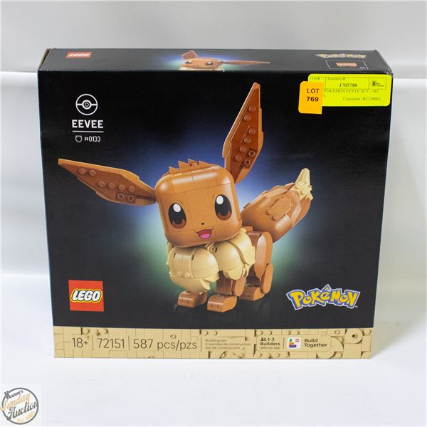 LEGO POKEMON EEVEE SET - 587 PIECES