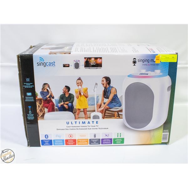 SING CAST THE SINGING MACHINE ULTIMATE KARAOKE