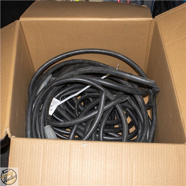 FLEXON CONTRACTOR GRADE GARDEN HOSE BLACK - 100FT